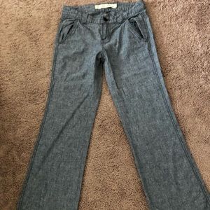Anthropologie grey wash pants
